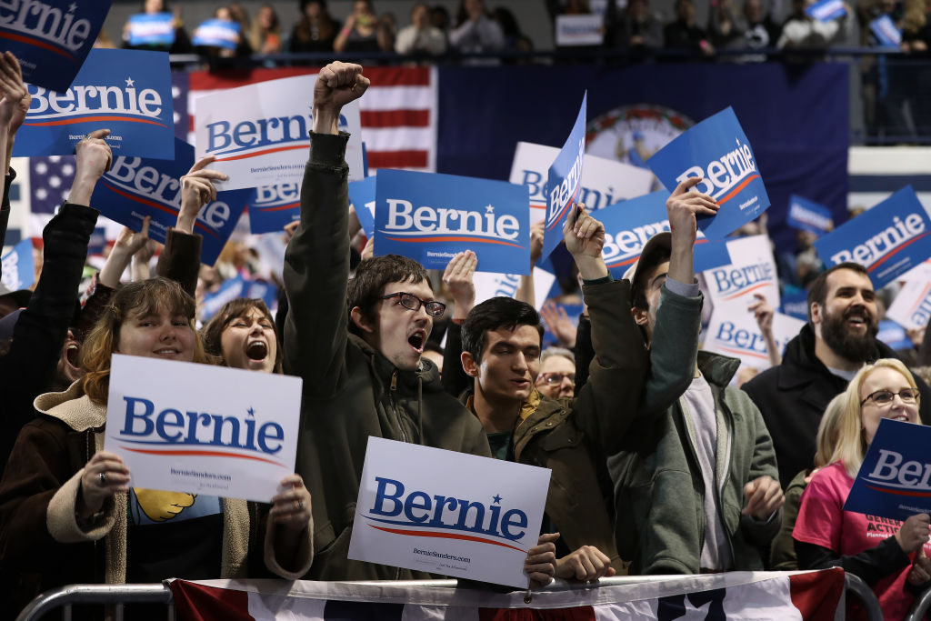 Bernie Sanders college rally