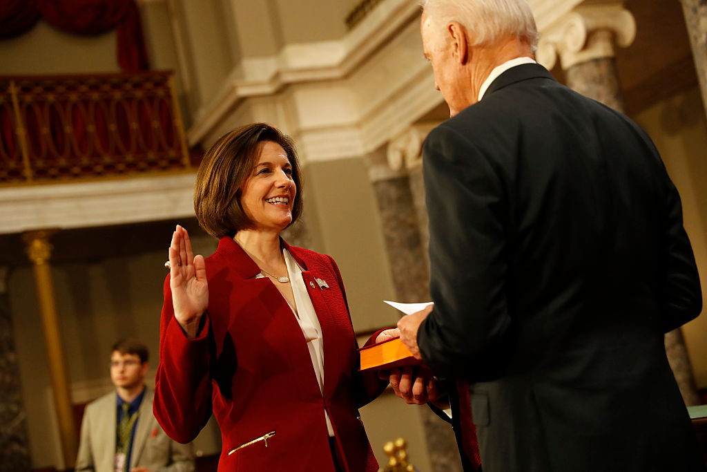 Biden Swears In Catherine Cortez-Masto