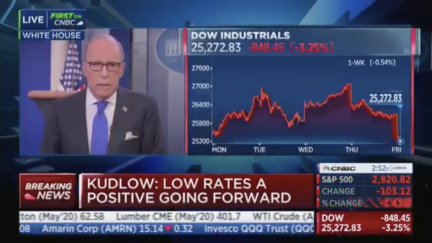 Kudlow on squawk on street discussing coronavirus
