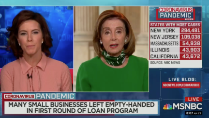 Stephanie Ruhle, Nancy Pelosi