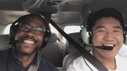 16 year old pilot delivers ppe