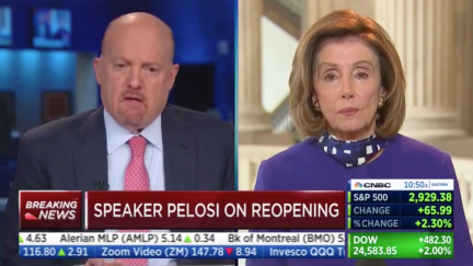Nancy Pelosi on Jim Cramer
