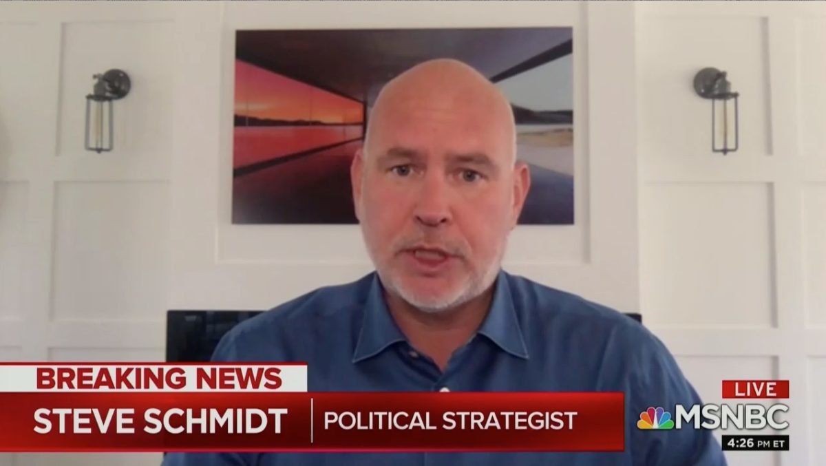 Steve Schmidt Condemns Trump's Lies, Failures on Coronavirus