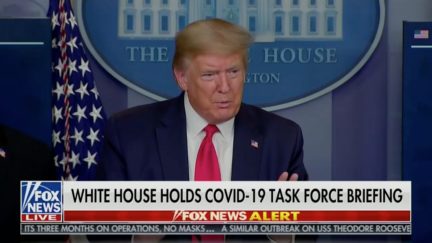 Trump Baselessly Claims U.S. Does Not Have Highest Coronavirus Death Toll