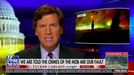 Tucker Carlson's Bizarre Rant Against 'Rioters' and Home Deck Permits