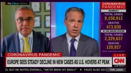 Jake Tapper Calls Out US's 'Huge Failure' in Pandemic Response
