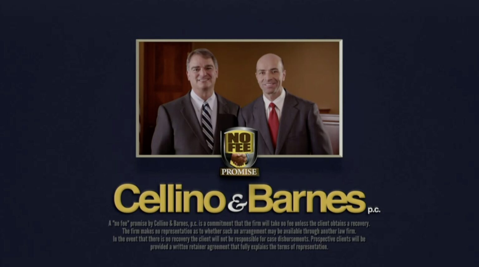 Is the Barnes firm related to Cellino and Barnes?