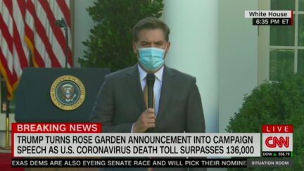 CNN's Jim Acosta Calls Out Trump for Turning WH Speech Into Campaign Rally