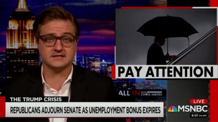 Chris Hayes Roasts GOP Leadership for Adjourning Senate as Unemployment Relief Expires