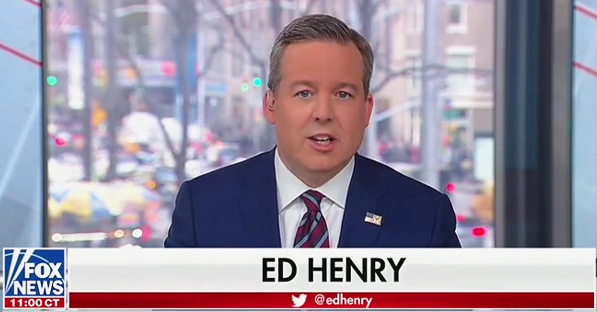 Fox News Channel anchor Ed Henry