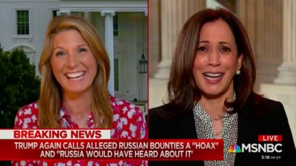 Kamala Harris Calls Out Trump's Incessant Refusal to Challenge Russian Misconduct