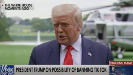 trump tik tok