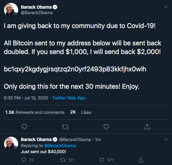 barack obama twitter hack