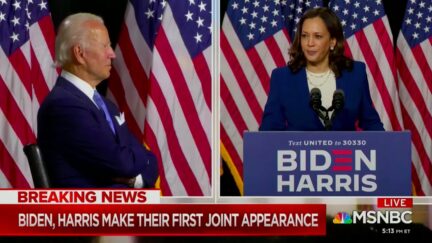 Biden, Harris Team Up to Torch Trump in First Joint Appearance