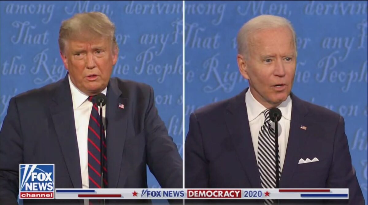 Trump-Biden Debate Ratings Down Big From First 2016 Clash