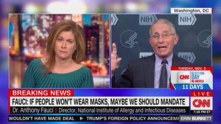 Dr. Fauci Endorses Mask Mandate Similar to Biden Plan, Brushes Off Trump's False Claim That He's a Democrat