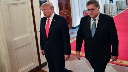 Bill Barr and Donald