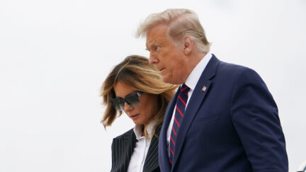 President Donald Trump and First Lady Melania Trump