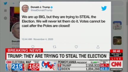 CNN Panel Shreds Trump for False Claim of Dems Trying to 'Steal' Election