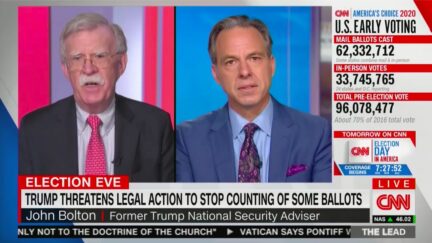 John Bolton Condemns Trump for Spreading Election Night Conspiracie