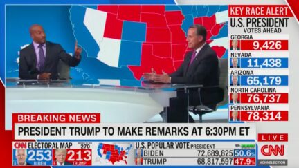 Van Jones, Rick Santorum Erupt in Clash Over Trump's False Election Fraud Claims