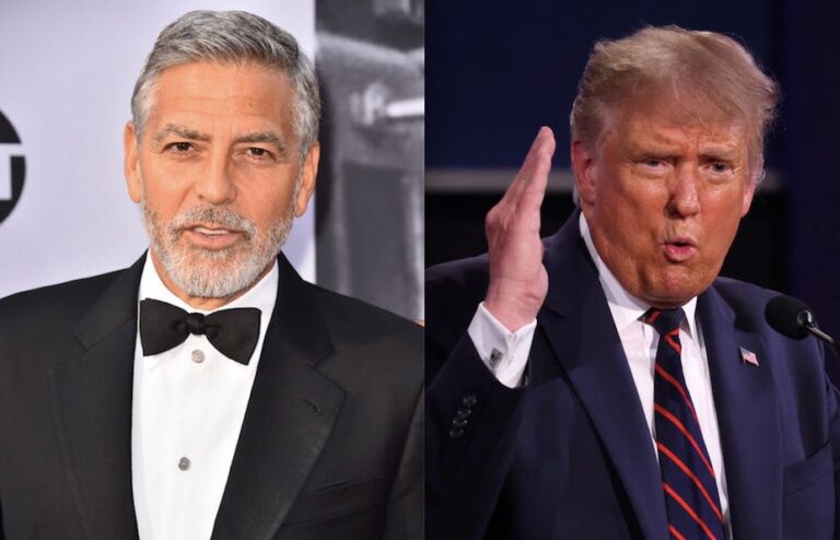 George Clooney Remembers Donald Trump Hitting on Cocktail Waitresses