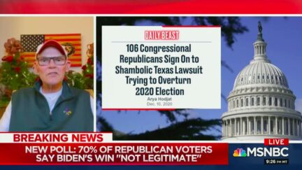 James Carville Calls Out GOP's Self-Destructive Campaign to Subvert Democracy