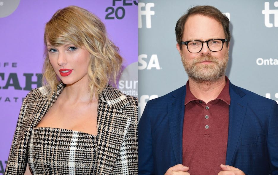 Taylor Swift and Rainn Wilson Get Into Funny Twitter Exchange