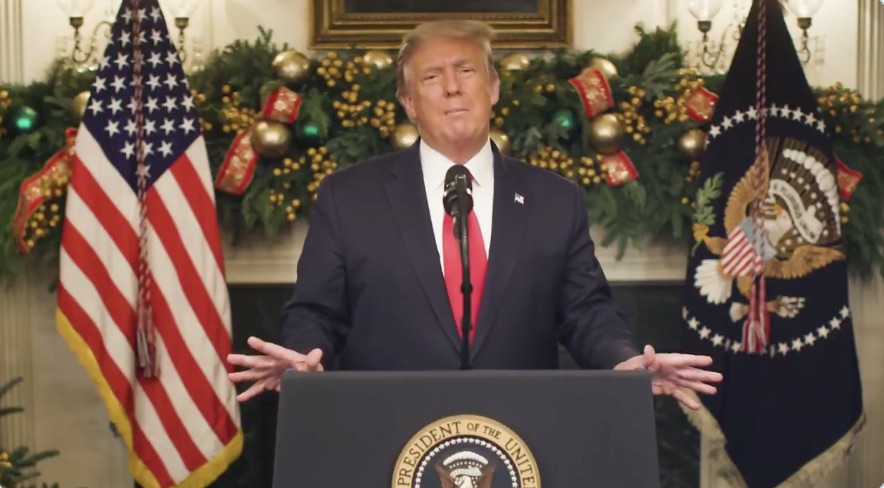 Trump Sows Chaos With Last-Minute Ransom Demand Video on Covid Relief Bill
