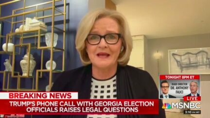 Claire McCaskill Endorses GA Charging Trump with Election Fraud