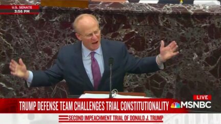 David Schoen Spews Vitriol in Trump Impeachment Defense Opening