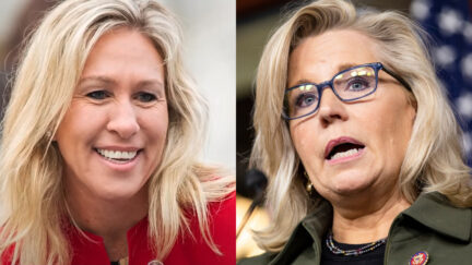Rep. Marjorie Taylor Greene, Rep. Liz Cheney