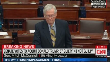 Mitch McConnell Blasts Trump for January 6th on Senate Floor