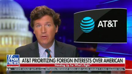 Tucker Carlson Attacks AT&T Claiming It Lobbies on Behalf of China Over US