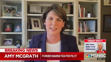 Amy McGrath Strafes Tucker Carlson Over Attackign Feminization of the Military