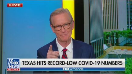 Steve Doocy encourages viewers to take Covid vaccine