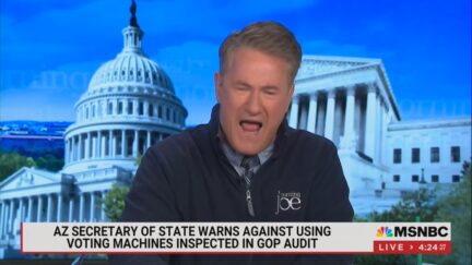 Joe Scarborough yelling on Morning Joe.