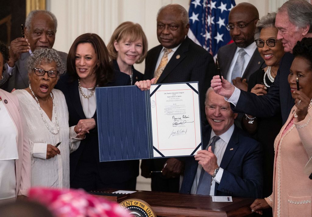 opal lee at juneteenth bill signing