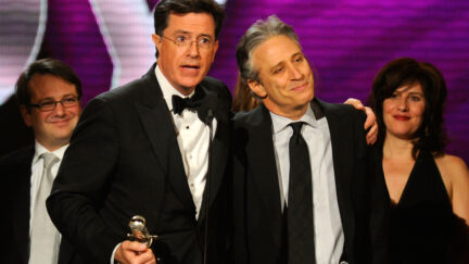 Jon Stewart Stephen Colbert Late Show