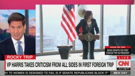 John Berman commenting on Kamala Harris