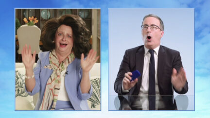 john oliver and rachel dratch