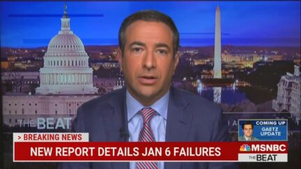 Ari Melber hosts The Beat with Ari Melber on MSNBC