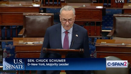 Chuck Schumer on Senate floor