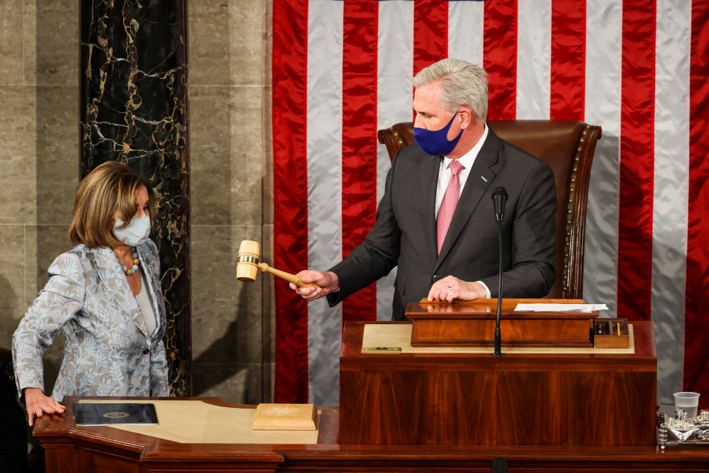 pelosi mccarthy gavel