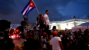 miami patria v vida cuba protests versailles florida