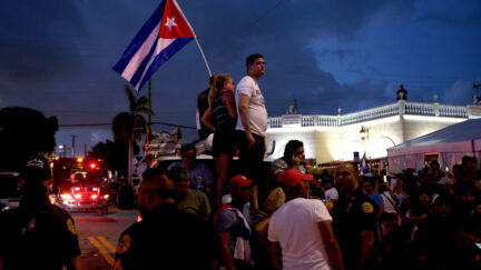 miami patria v vida cuba protests versailles florida