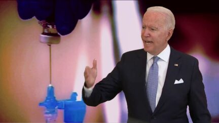 Joe Biden vaccine composite