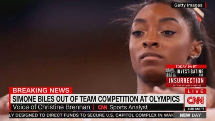 Simone Biles Report on CNN