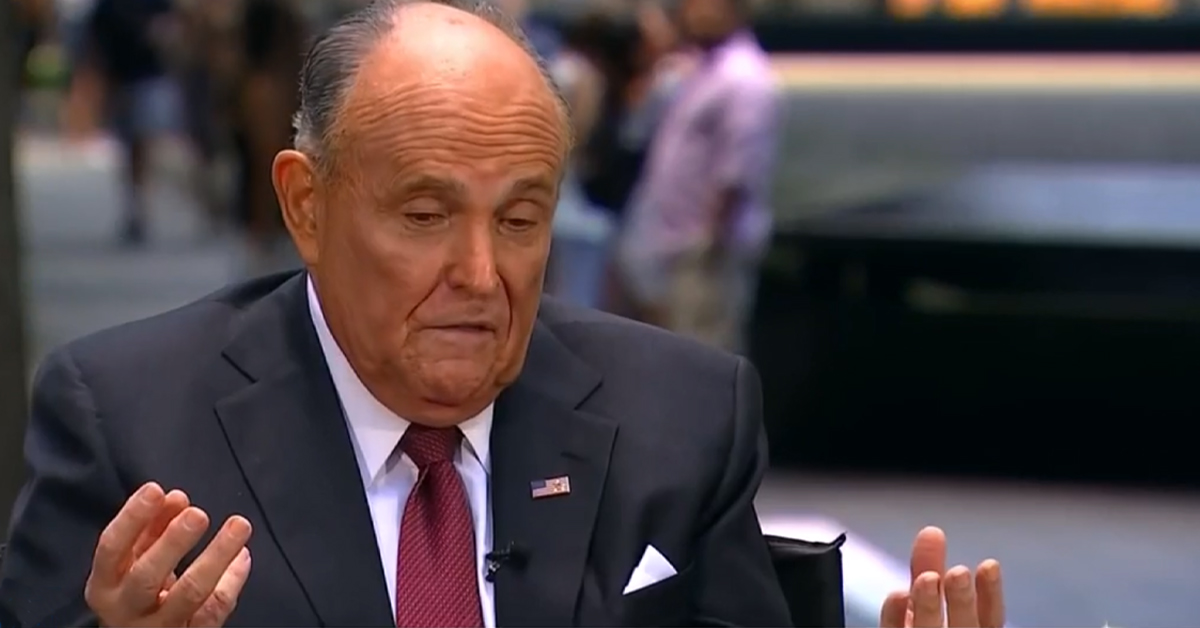 JUST IN: Rudy Giuliani Lawyer Says He’s the Target of Georgia Election Interference Probe