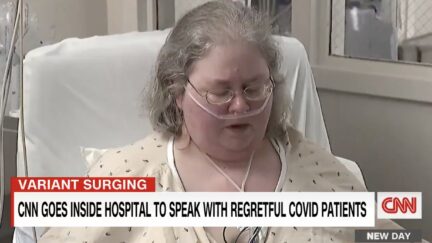 Unvaccinated Covid Patient